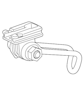 Système de fixation CatEye pour éclairage de fourche compatible Volt, SYNC Core, AMPP, Nano Shot, etc.