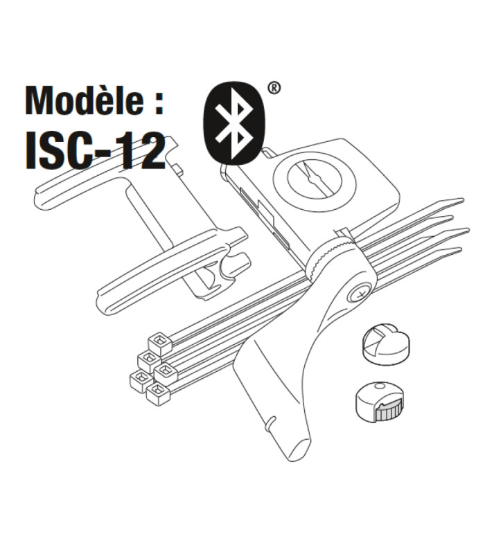 Capteur Cadence/Vitesse CatEye ISC-12 Padrone Smart