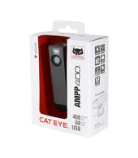 Éclairage Avant Rechargeable CatEye AMPP 400 - 400 Lumens