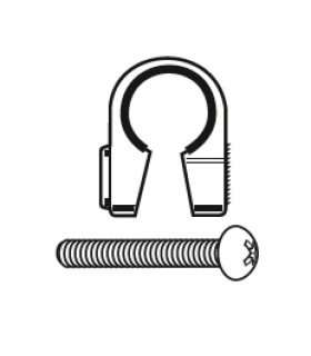 Collier CatEye BS3 pour éclairage 12.7mm-13.8mm