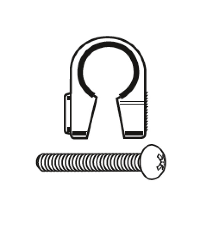 Collier CatEye BS3 pour éclairage 12.7mm-13.8mm