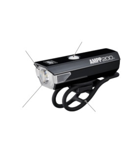 Éclairage Avant CatEye AMPP 200 Rechargeable USB