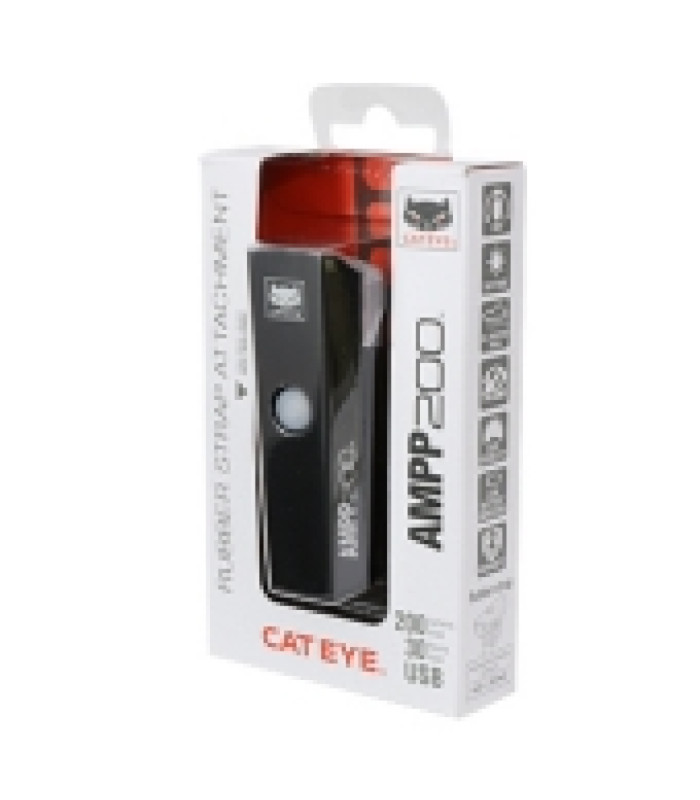 Éclairage Avant CatEye AMPP 200 Rechargeable USB