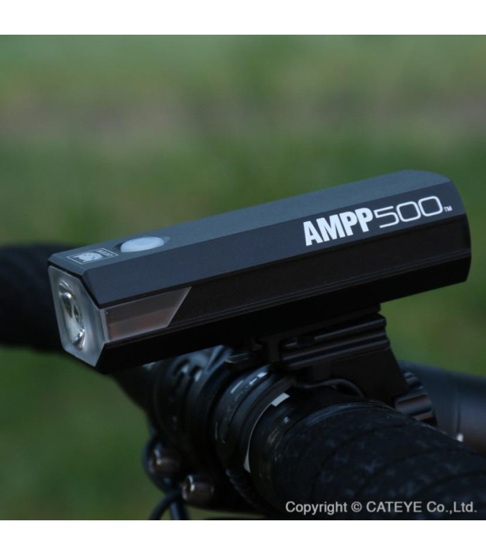 Éclairage avant CatEye AMPP 500 USB Rechargeable
