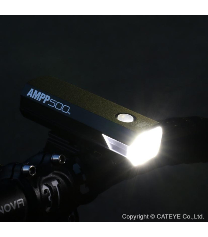 Éclairage avant CatEye AMPP 500 USB Rechargeable