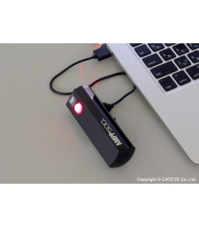 Éclairage avant CatEye AMPP 500 USB Rechargeable