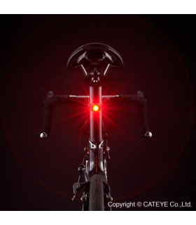 Éclairage Vélo CatEye Orb Avant & Arrière Set Noir Poli