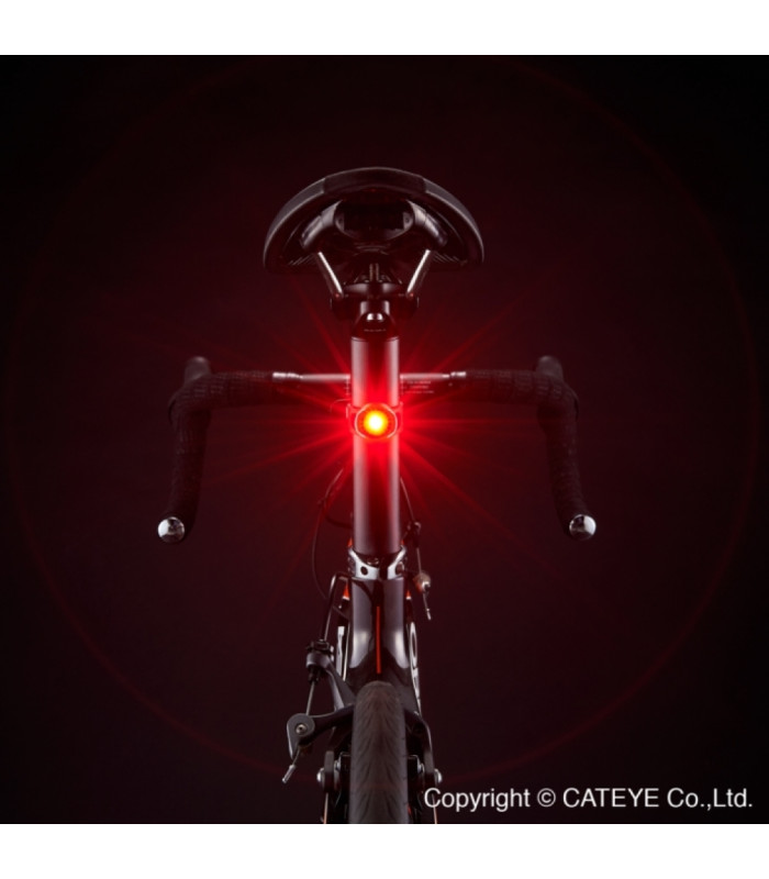 Éclairage Vélo CatEye Orb Avant & Arrière Set Noir Poli