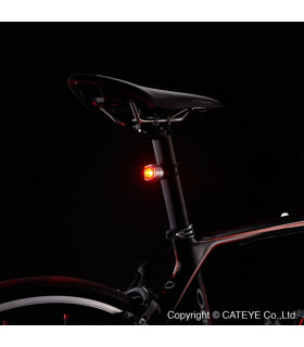 Éclairage Vélo CatEye Orb Avant & Arrière Set Noir Poli