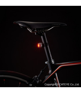 Éclairage Vélo CatEye Orb Avant & Arrière Set Noir Poli