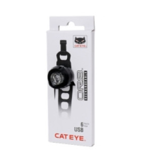Éclairage Avant CatEye Orb Rechargeable Noir Poli