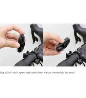 Éclairage Vélo CatEye Omni 3 Avant & Arrière Set Piles AAA