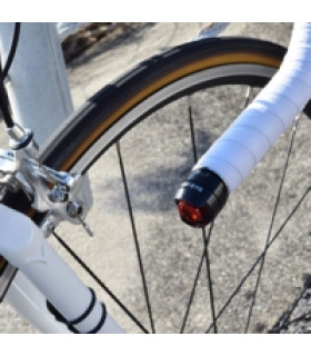 CatEye Éclairage Orb Bar End Set Noir Poli