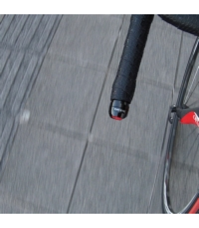 CatEye Éclairage Orb Bar End Set Noir Poli