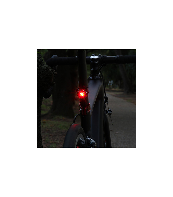 Éclairage Arrière CatEye Orb Rechargeable Noir Poli