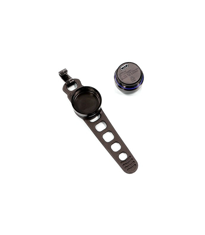 Éclairage Arrière CatEye Orb Rechargeable Noir Poli