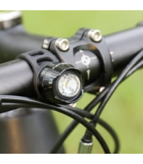 Éclairage Vélo CatEye Orb Rechargeable Avant/Arrière Noir Poli