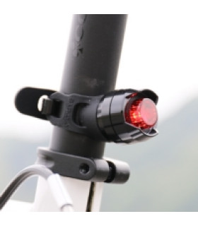 Éclairage Vélo CatEye Orb Rechargeable Avant/Arrière Noir Poli