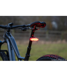 Éclairage Vélo Arrière CatEye Vizion 450 Sécurité