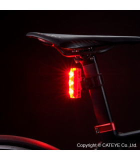 Éclairage Vélo Arrière CatEye Vizion 450 Sécurité