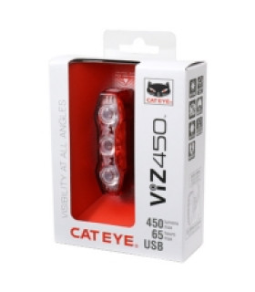 Éclairage Vélo Arrière CatEye Vizion 450 Sécurité