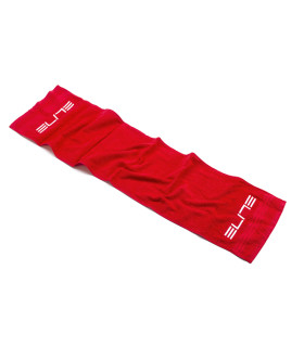 Serviette Elite Zugaman rouge avec logo blanc