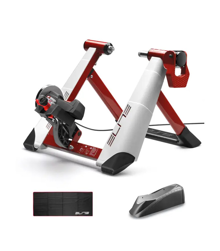 Elite Home Trainer Novo Force Pack Incluant Tapis PVC et Bloc de Transport