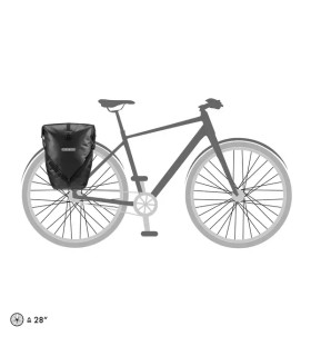 Sacoche BLACKROLLER CLASSIC BLACK PAIR QL2.1 40L