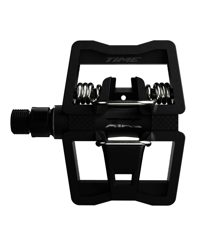 Pédales TIME LINK Mixtes Double-Face Noir + Cales ATAC 13°/17° B1
