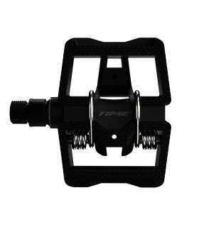 Pédales TIME LINK Mixtes Double-Face Noir + Cales ATAC 13°/17° B1