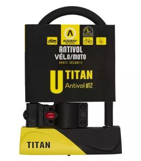 Antivol vélo U AUVRAY TITAN 165x245