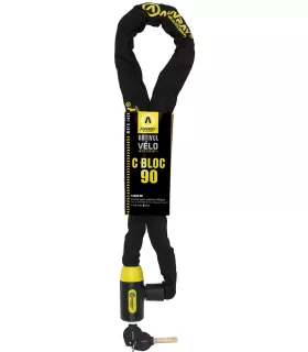 Antivol vélo chaîne AUVRAY C-BLOC 90 Ø6