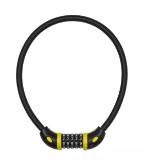 Antivol vélo câble AUVRAY Combi à chiffres 65 Ø 12