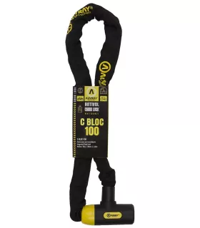 Antivol vélo chaîne AUVRAY C-BLOC 100 Ø8