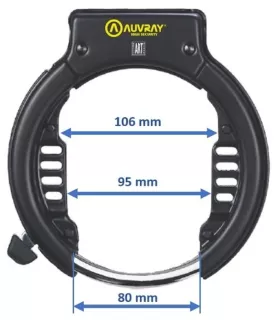 Antivol cadenas AUVRAY XLMEGALOCK
