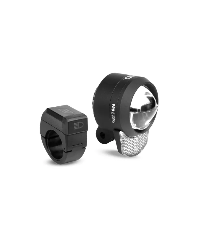 Éclairage avant ACID de vélo électrique PRO-E 200 High Beam X-Connect
