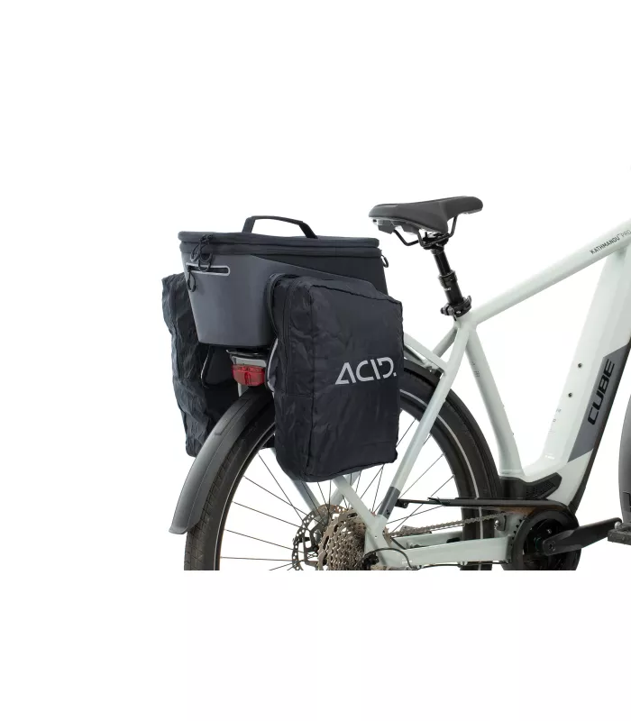 Sacoche porte-bagages ACID Trunk CITY 8+7 RILink