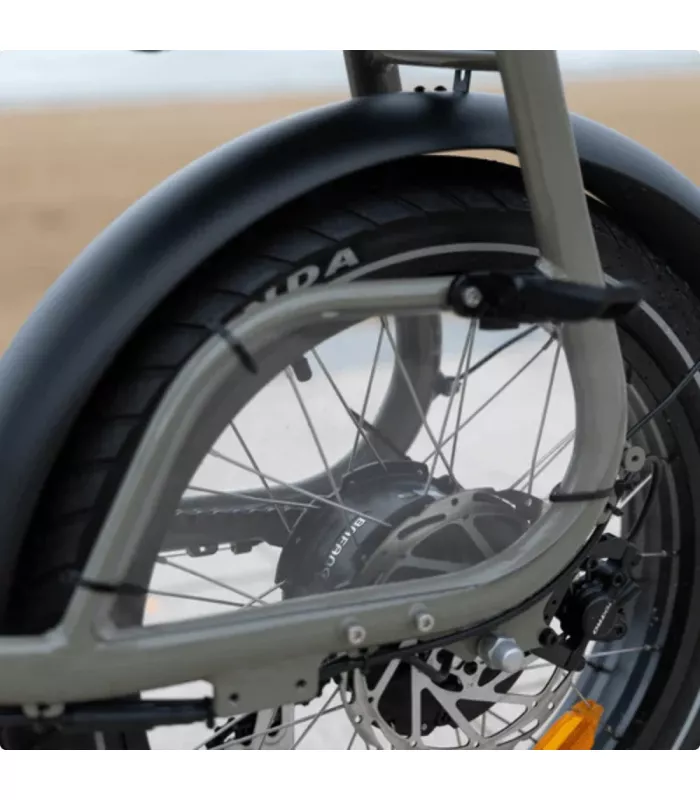 Vélo électrique Elwing YUVY 2 vert