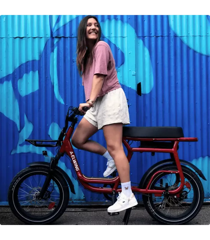 Vélo électrique Elwing YUVY 2 Grenade