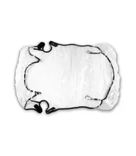 Protection Pluie CUBE pour Remorque Enfant Double