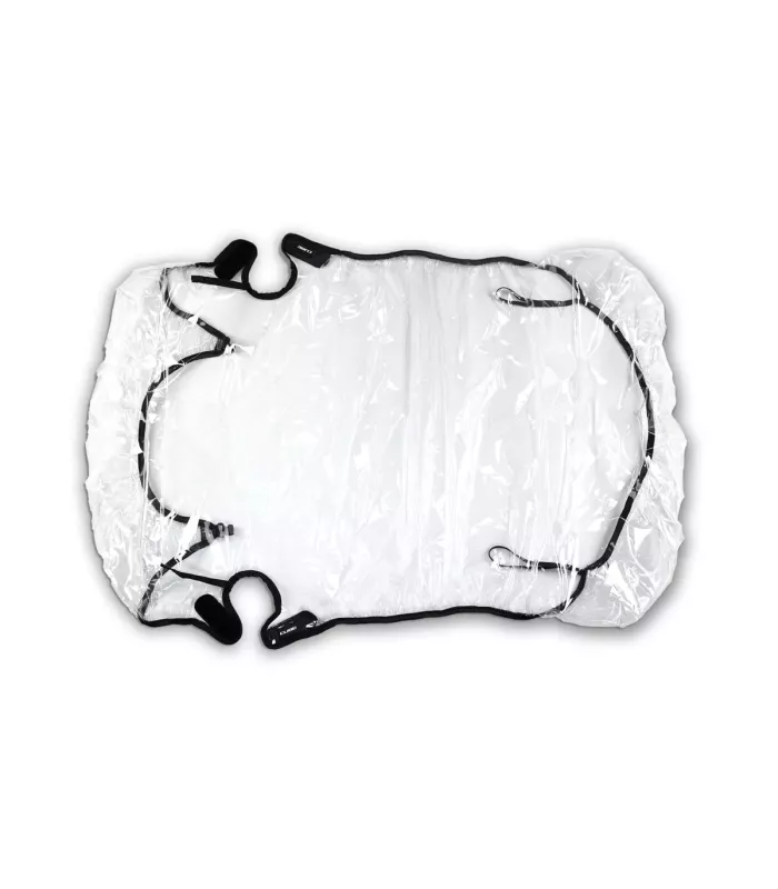 Protection Pluie CUBE pour Remorque Enfant Double