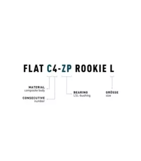 Pédales Plates ACID C4-ZP Rookie L