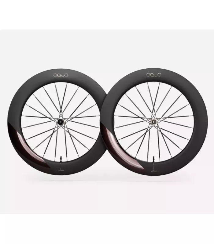 Paire de roues OQUO RA80LTD CS SHIMANO HG