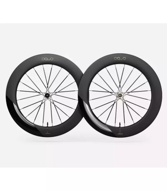 Paire de roues OQUO RA80LTD CS SHIMANO HG