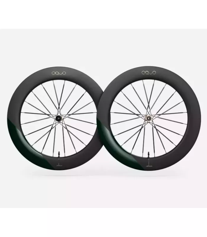 Paire de roues OQUO RA80LTD CS SHIMANO HG