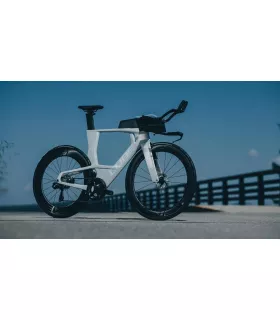 Vélo de triathlon Cube Aerium C:68X Race foggrey'n'white 2026