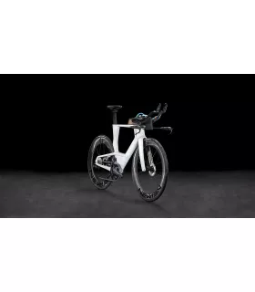 Vélo de triathlon Cube Aerium C:68X Race foggrey'n'white 2026