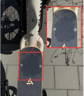 Vélo électrique Elwing YUVY 2 beige [Reconditionné]
