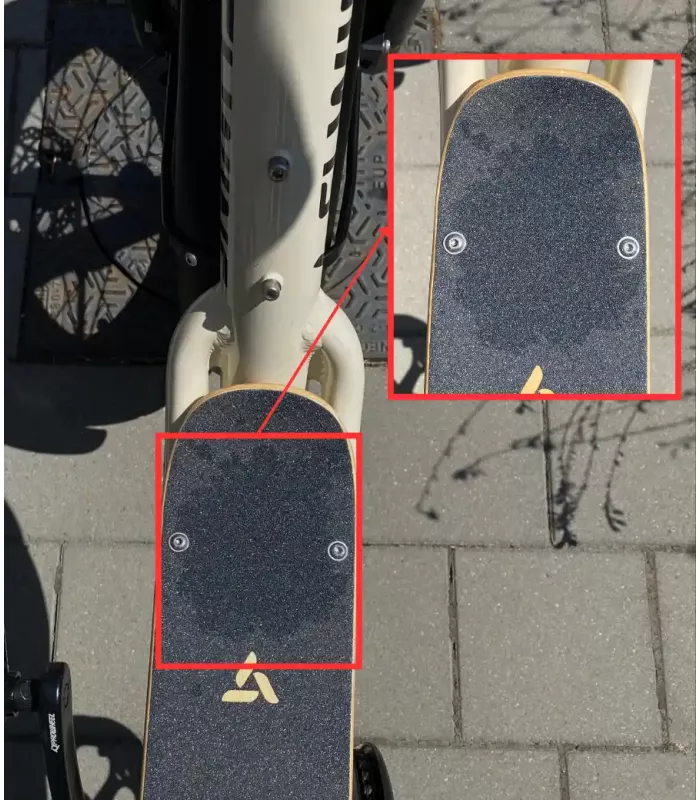 Vélo électrique Elwing YUVY 2 beige [Reconditionné]