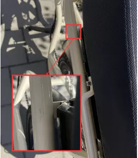Vélo électrique Elwing YUVY 2 beige [Reconditionné]